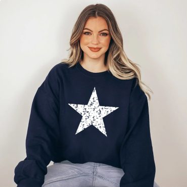 4th of July Stars Stripes American Crewneck Shirt, Sweatshirt