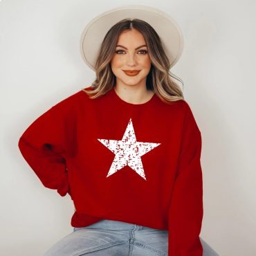 4th of July Stars Stripes American Crewneck Shirt, Sweatshirt