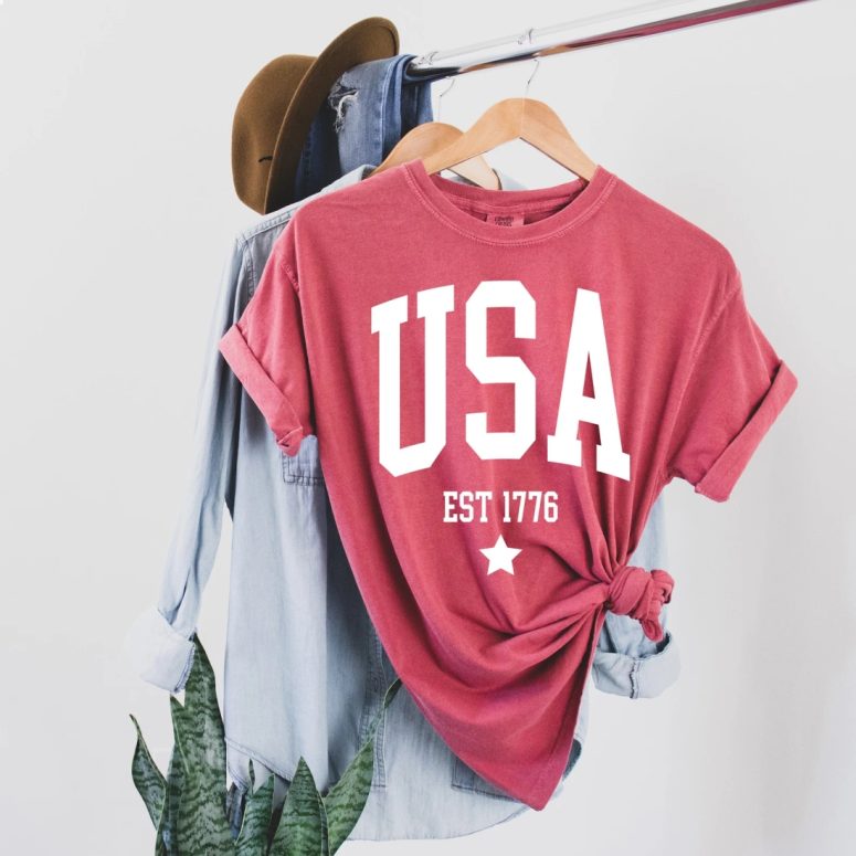 4th of July Stars & Stripes Flag Shirt