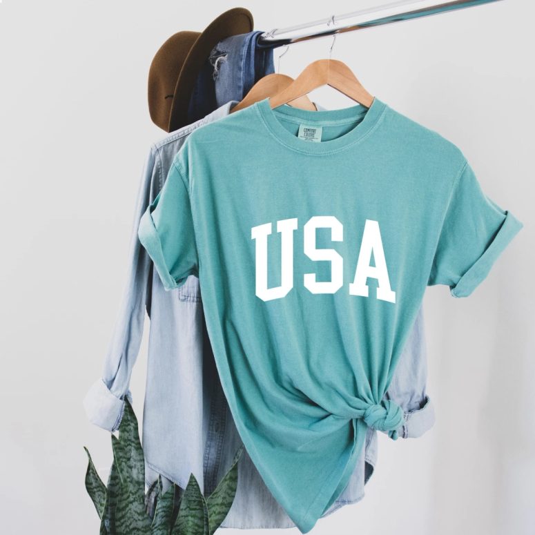 Big USA For 4th of July Shirt