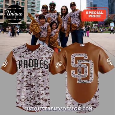 2025 San Diego Padres Military Baseball Jersey