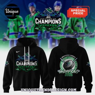 Abbotsford Canucks 2025 Calder Cup Black Hoodie Pants Set Abbotsford Canucks 2025 Calder Cup Black Hoodie Pants Set