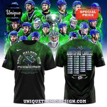Abbotsford Canucks 2025 Calder Cup Champions Hoodie