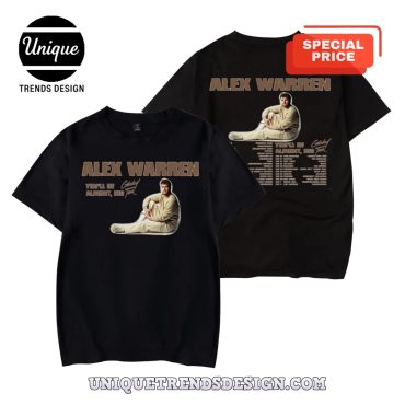 Alex Warren You’ll Be Alright Kid World Tour T-Shirt