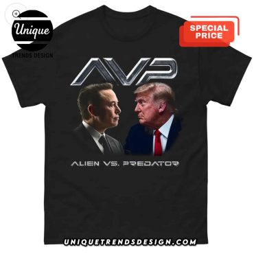 Alien vs Predator Trump vs Elon 2025 T-Shirt