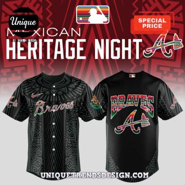 Atlanta Braves Mexican Heritage Night 2025 Baseball Jersey