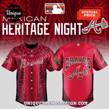 Atlanta Braves Mexican Heritage Night Baseball Jersey