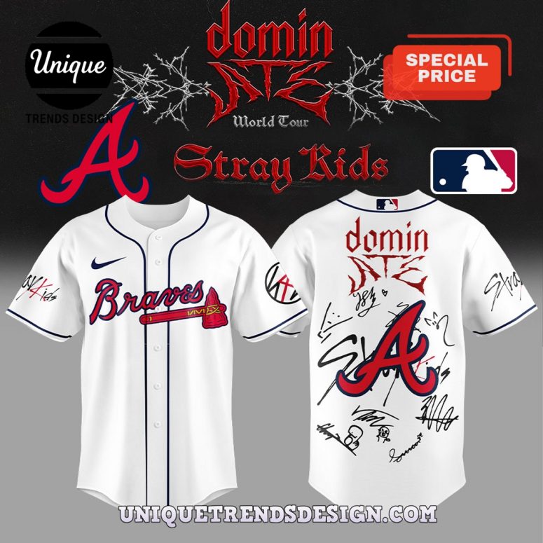 Atlanta Braves x 2025 Show Signatures Baseball Jersey