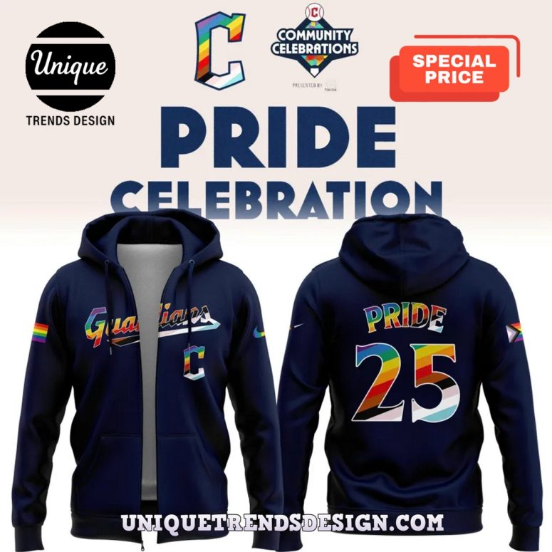 Cleveland Guardians Pride Night Celebration Hoodie