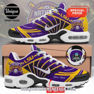 Custom LSU Tigers 2025 World Series Air Max Plus