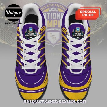 Custom LSU Tigers 2025 World Series Air Max Plus
