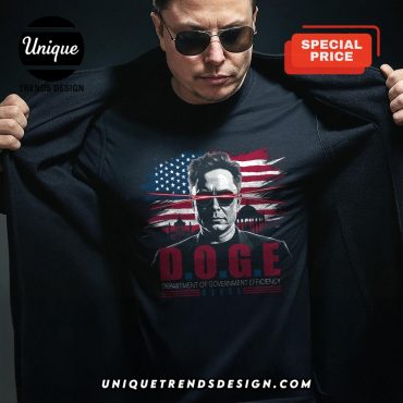 Elon Musk – Department of Government Efficiency T-Shirt