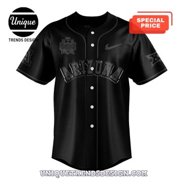 Limited Edition Arizona Baseball Back In Black Baseball Jersey