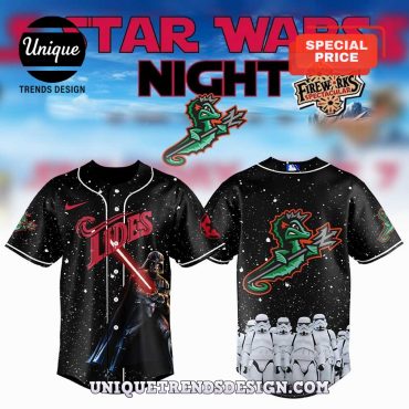 Limited Edition Norfolk Tides Star Wars Baseball Jersey