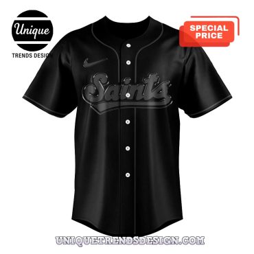 Limited Edition St. Paul Saints Back In Black Baseball Jersey
