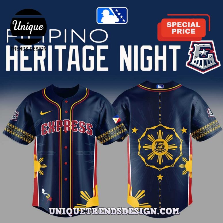Limited Edition Tacoma Rainiers Filipino Heritage Baseball Jersey