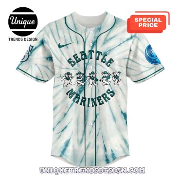 Limited Seattle Mariners Grateful Dead Baseball Jersey