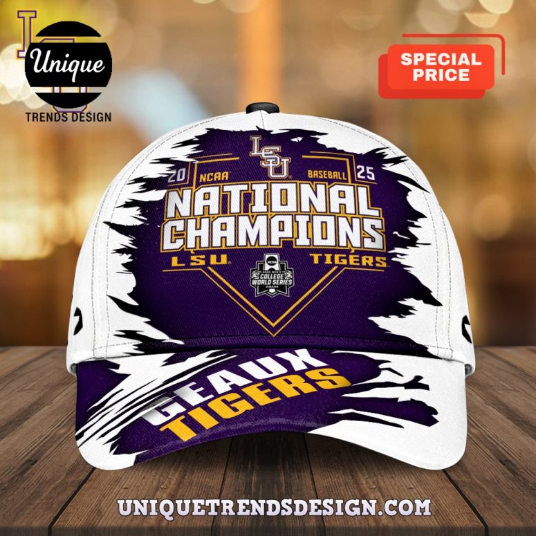 LSU Tigers 2025 National Champions Classic Cap