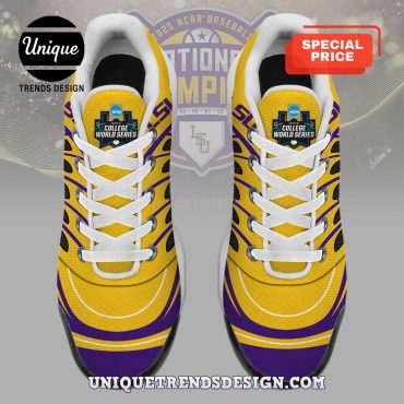 LSU Tigers 2025 NCAA Baseball Champions Air Max Plus