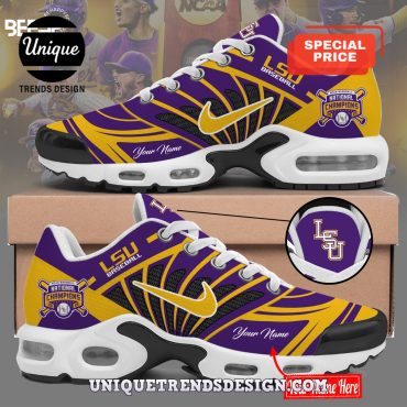 LSU Tigers 2025 NCAA Baseball Men’s College Air Max Plus LSU Tigers 2025 NCAA Baseball Men’s College Air Max Plus
