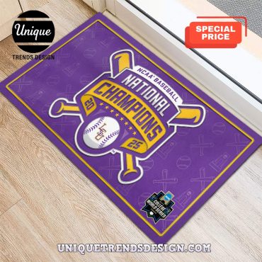 LSU Tigers 2025 NCAA Baseball Men’s College Doormat