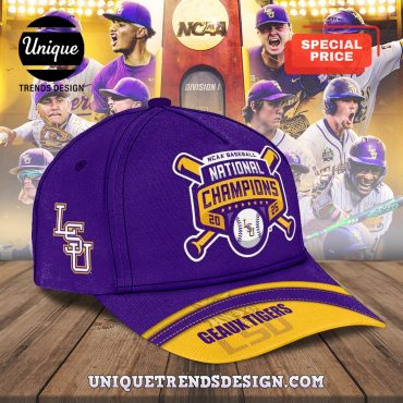 LSU Tigers 2025 NCAA World Series Champions Cap