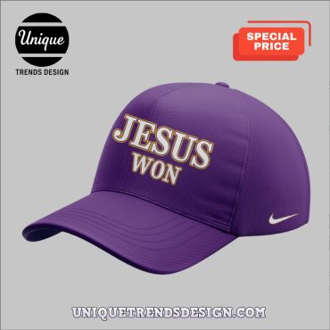 LSU Tigers Baseball Jesus Won Purple Hoodie Pants Set