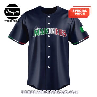 Mariners Italian Heritage Celebration Custom Baseball Jersey