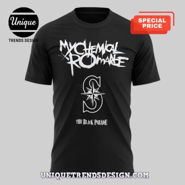 Mariners x MCR Long Live The Black Parade Tour Shirt