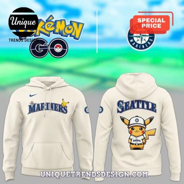 Mariners x Pikachu 2025 Hoodie Limited Edition