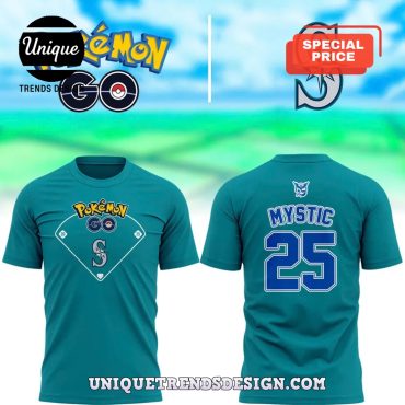 Mariners x Pokémon Go Team Mystic Shirt