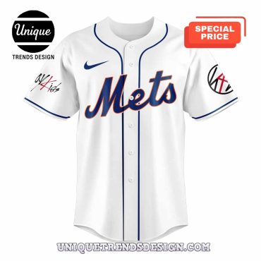 New York Mets x Stray Kids Domin World Tour Baseball Jersey