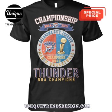 OKC Thunder NBA Champions 2024-2025 T-Shirt