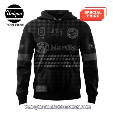 Parramatta Eels Back In Black 2025 Hoodie Pants Set