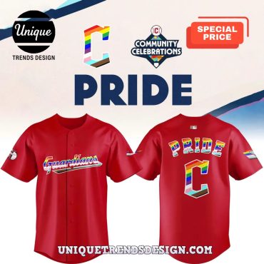 Pride Night Cleveland Guardians 2025 Edition Baseball Jersey