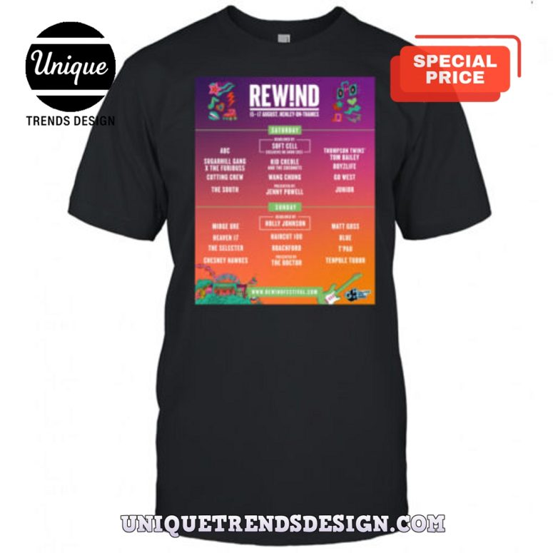 Rewind Festival South 2025 Poster T-Shirt