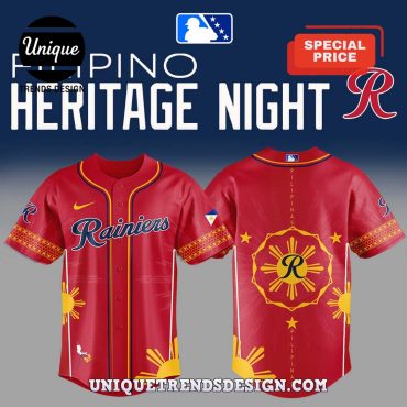 Round Rock Express Filipino Heritage Night Baseball Jersey