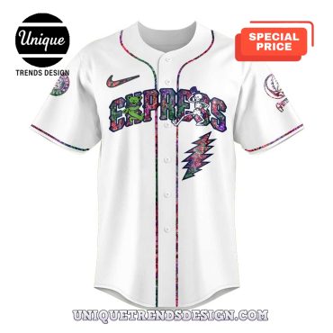 Round Rock Express Grateful Dead Night Baseball Jersey