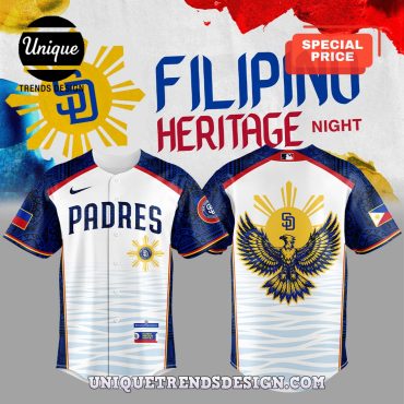 San Diego Padres Filipino Heritage Night Baseball Jersey