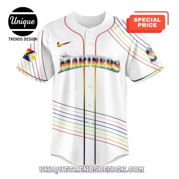 Seattle Mariners Happy Pride Month Baseball Jersey