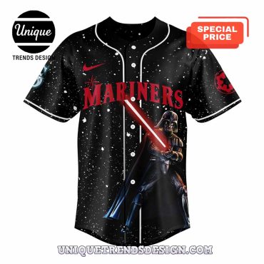 Seattle Mariners MLB Star Wars Night Baseball Jersey