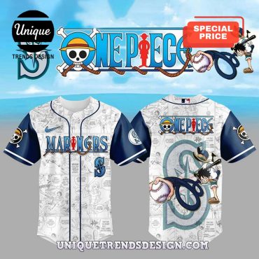 Seattle Mariners One Piece Night Game Baseball Jersey