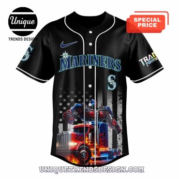 Seattle Mariners Transformers Optimus Prime Baseball Jersey