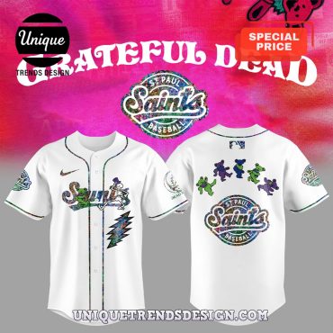 St. Paul Saints Grateful Dead Night 2025 Baseball Jersey
