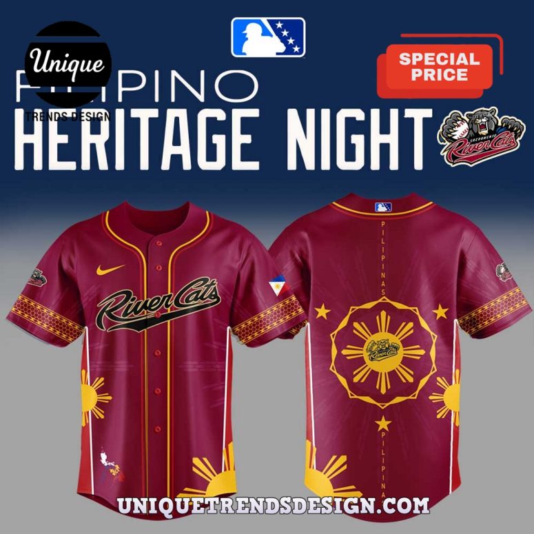 Sugar Land Space Cowboys Filipino Heritage Baseball Jersey