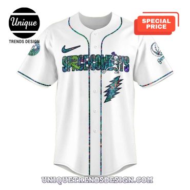 Sugar Land Space Cowboys Grateful Dead Night Baseball Jersey