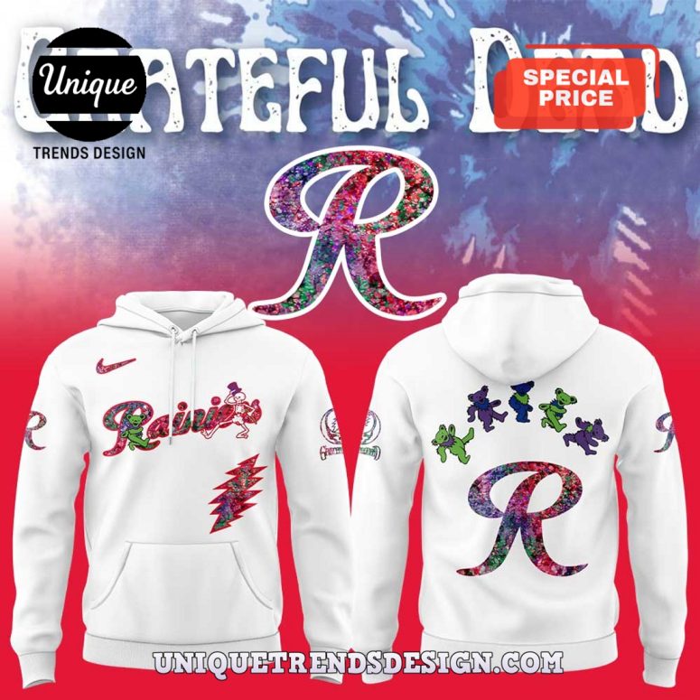 Tacoma Rainiers Grateful Dead Night White Hoodie Pants Set