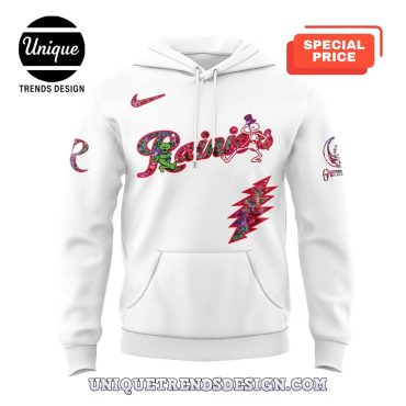 Tacoma Rainiers Grateful Dead Night White Hoodie Pants Set