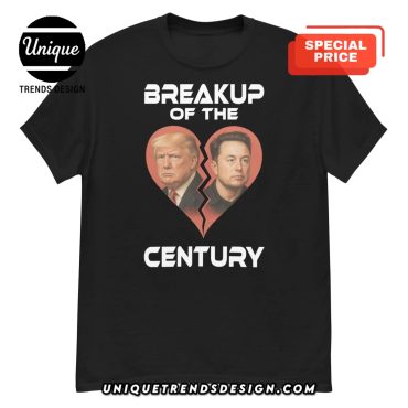 Trump and Elon Breakup Of The Century T-Shirt