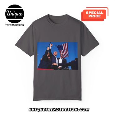 Trump Rally Shooting Trendy Printed T-Shirt